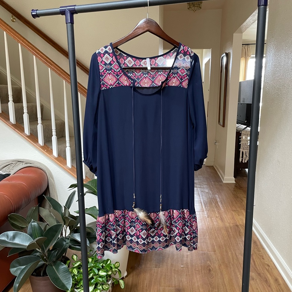 Pink Blush Tunic Dress